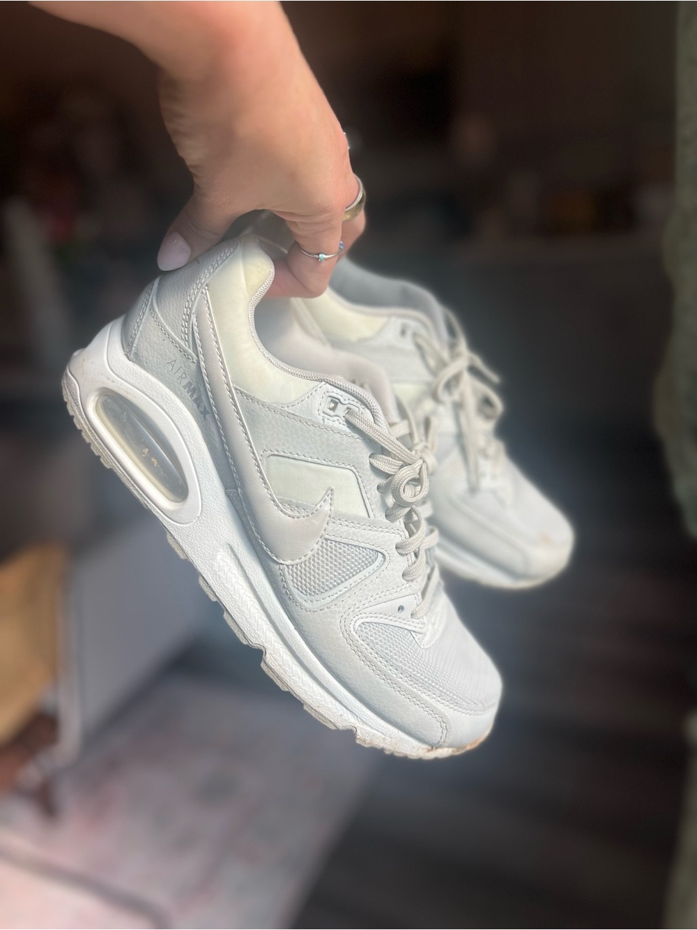 Nike Women’s Air Max Sneakers in Light Grey